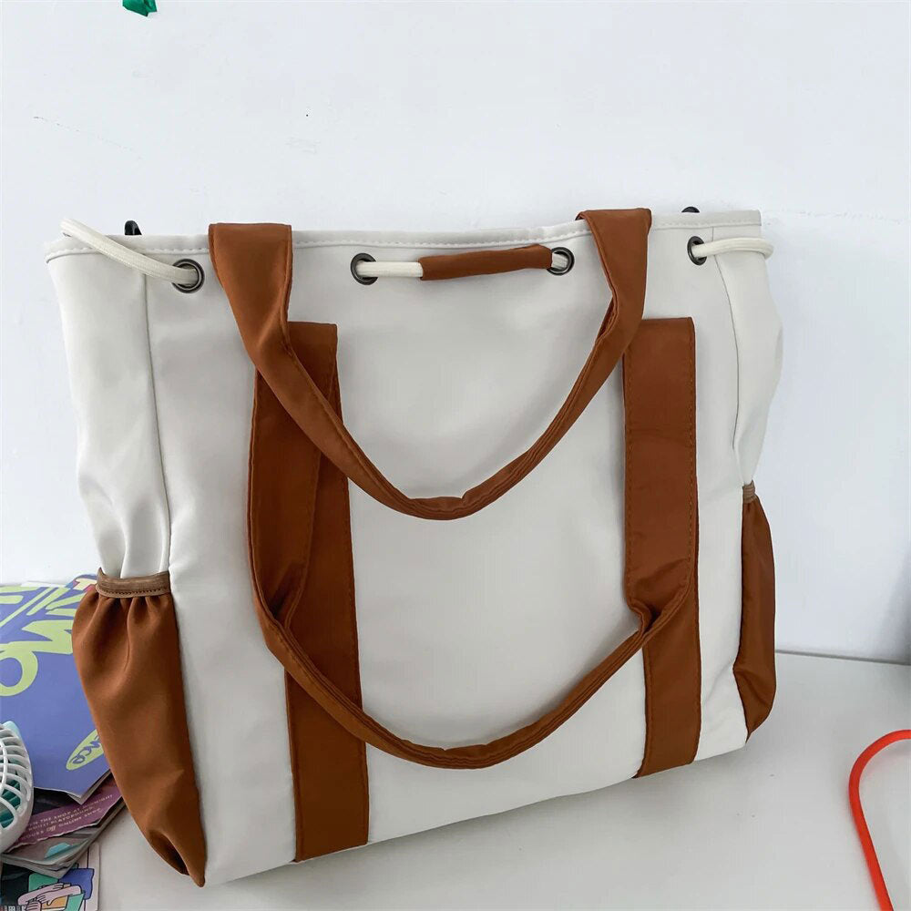 LuxeChic Multi-Pocket Tote