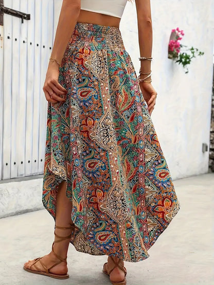 Delilah | Vibrant Boho Skirt