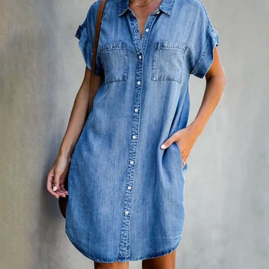 Heavenly | Denim Dress