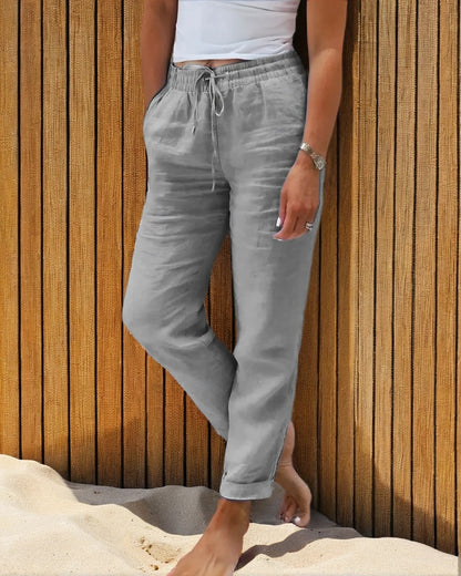 Laguna Breeze | Linen Trousers