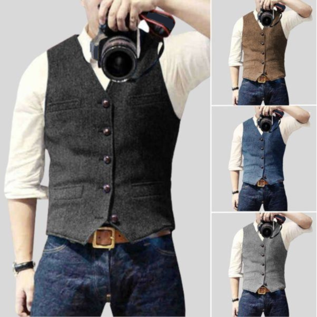 Marcus | Men's Casual Vest – Moda Melbourne