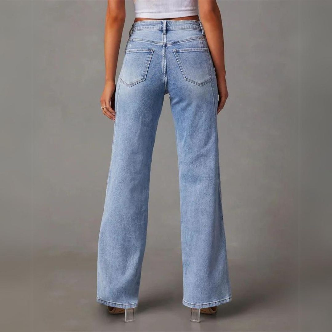 Calypso | Retro Flare Denim Jeans