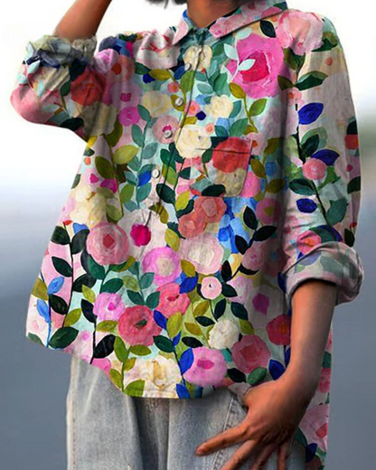 Daria | Lovely Blooming Blouse