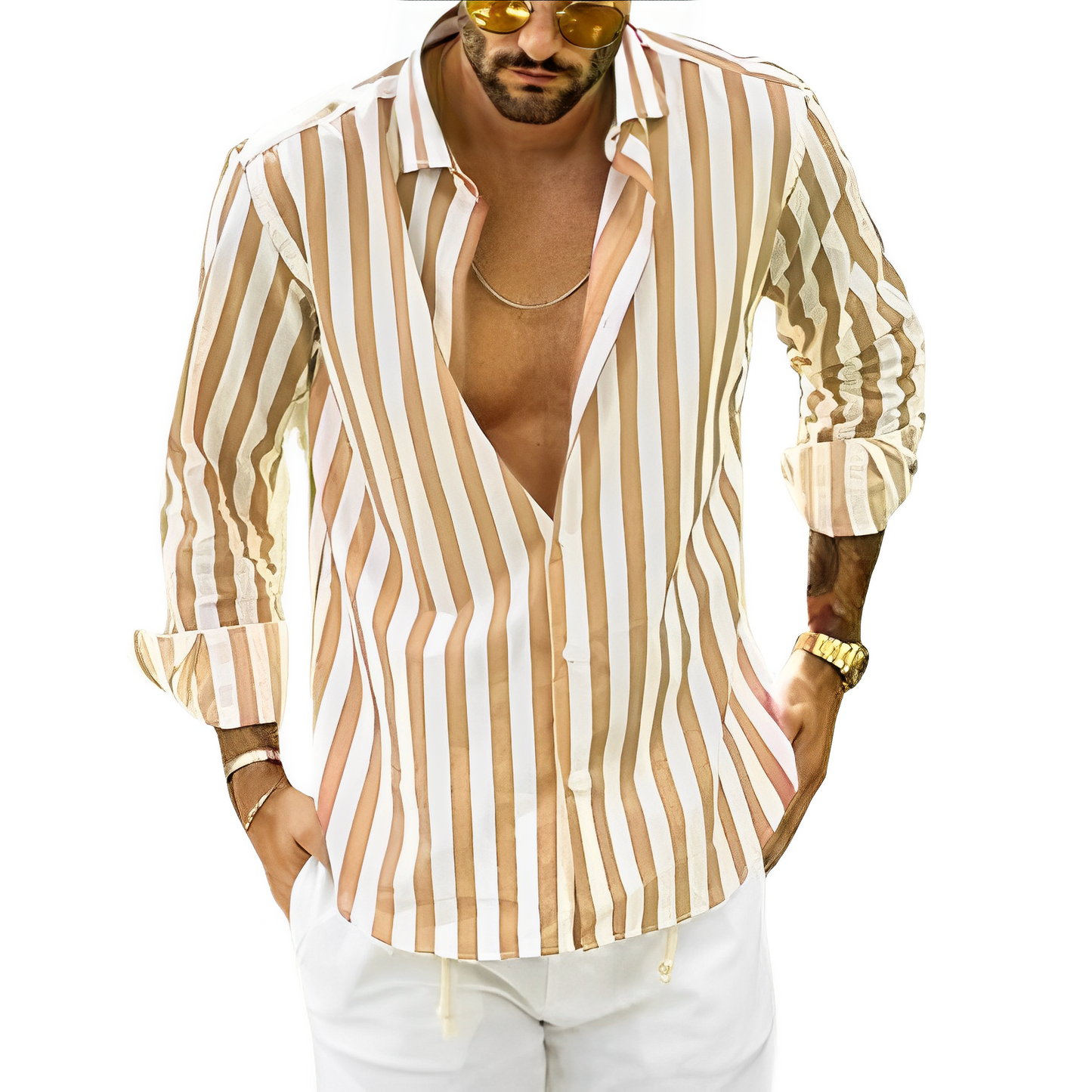 Martin Ellis | Striped Casual Shirt