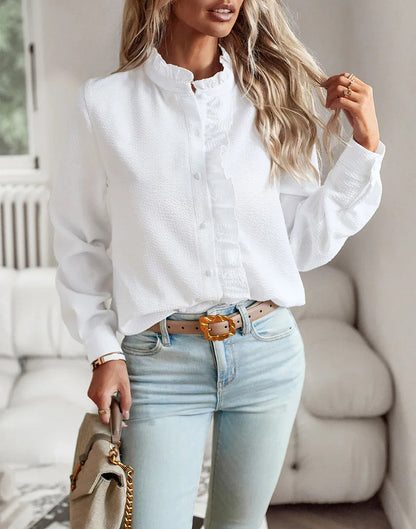 Alina | Ruffled Blouse