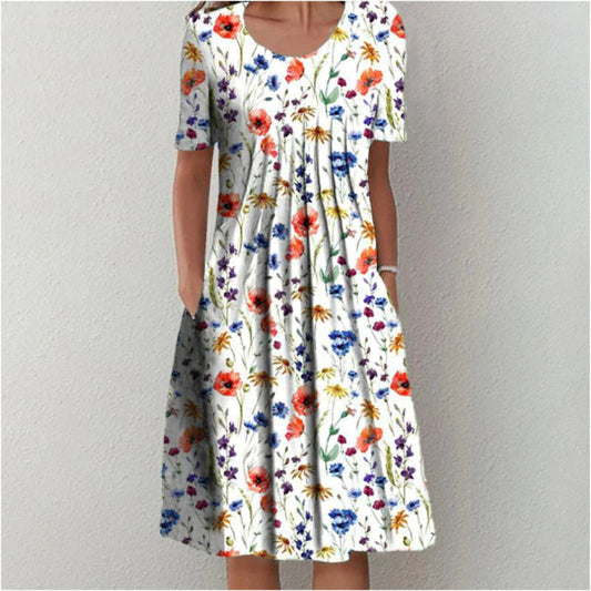 Alicia | Flower Motif Dress