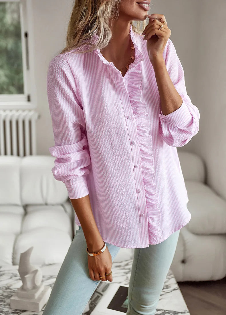 Alina | Ruffled Blouse