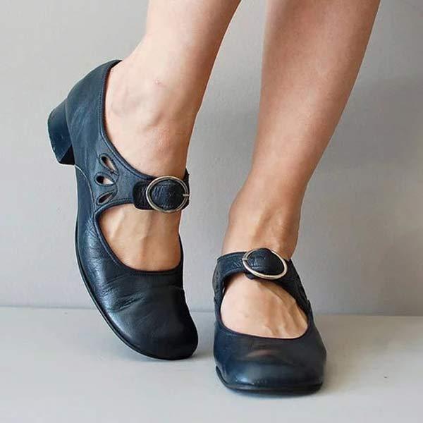 Valencia | Vintage Low Heels