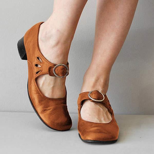 Valencia | Vintage Low Heels