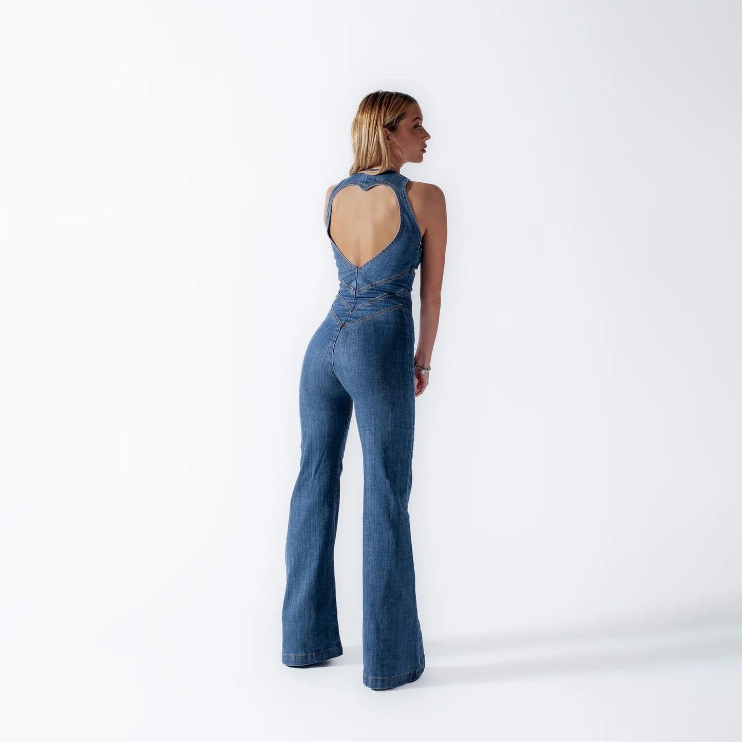 Linda | Denim Jumpsuit