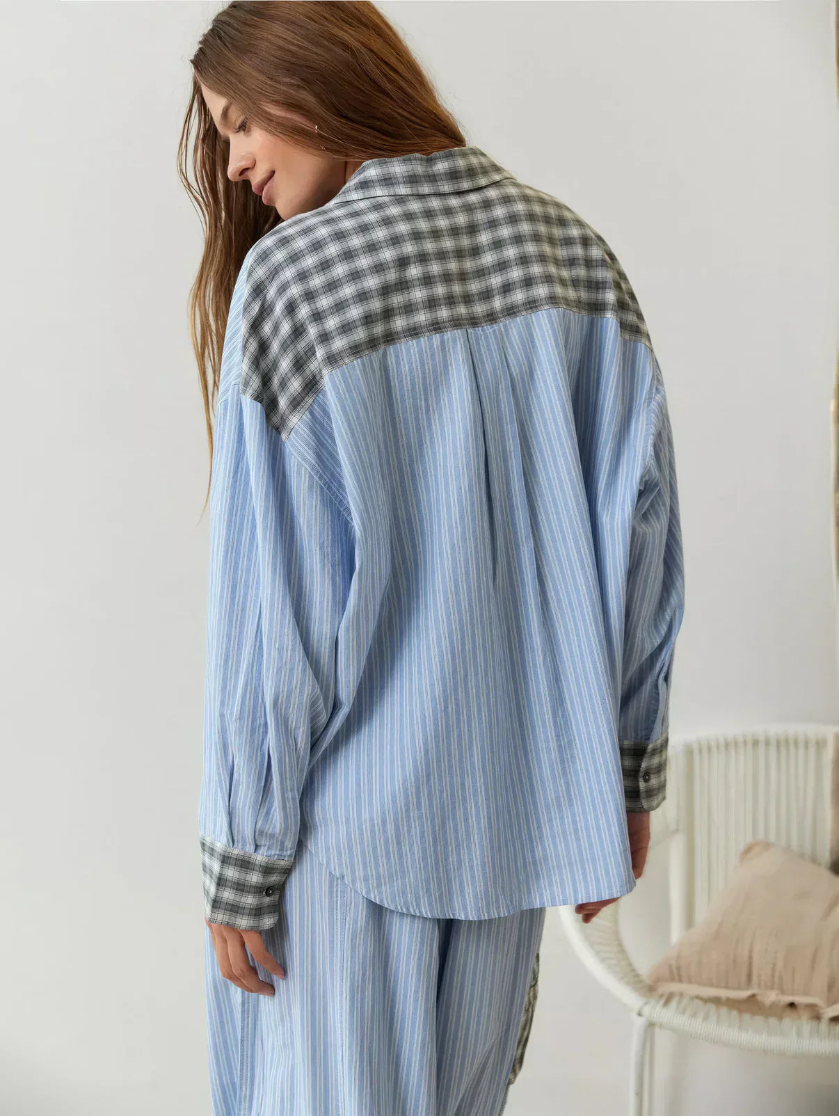 Mara | Cozy Plaid Pajama Set