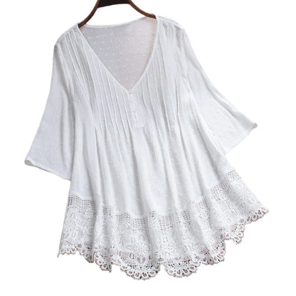 Seraphina | Boho Lace Blouse