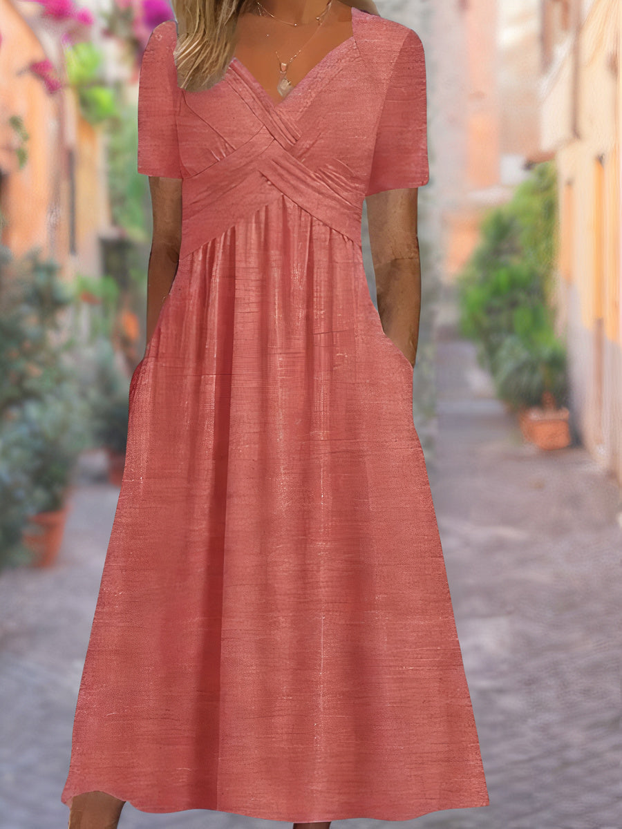 Sabine | Criss Cross Summer Dress