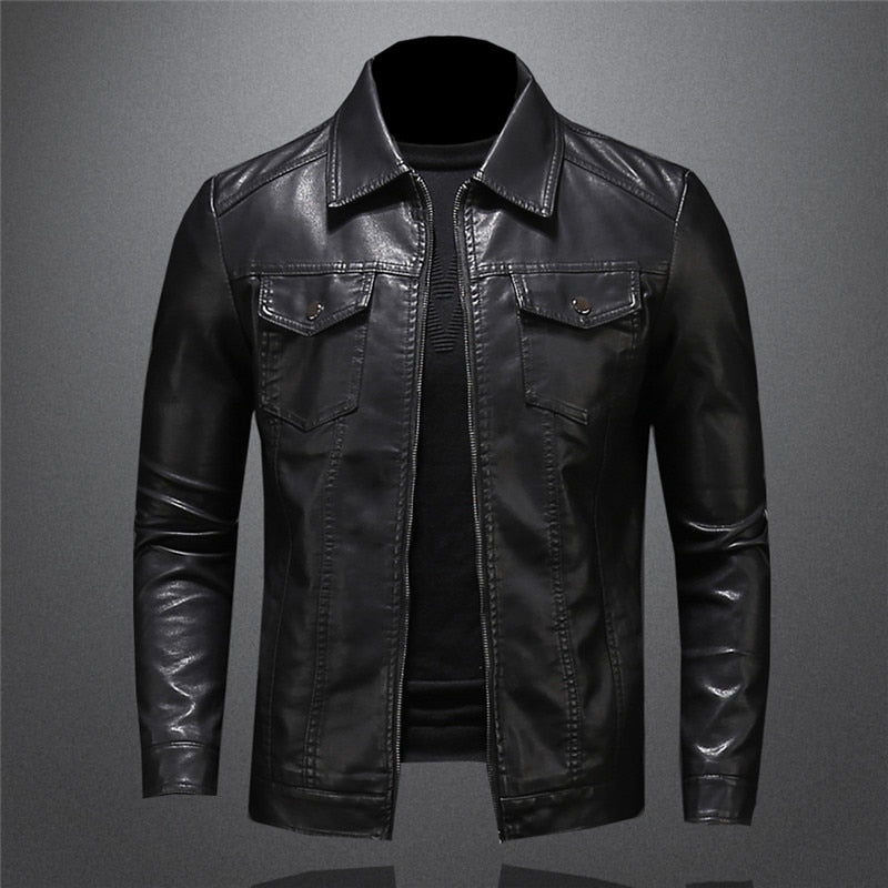 Jett Black | Moto Leather Jacket