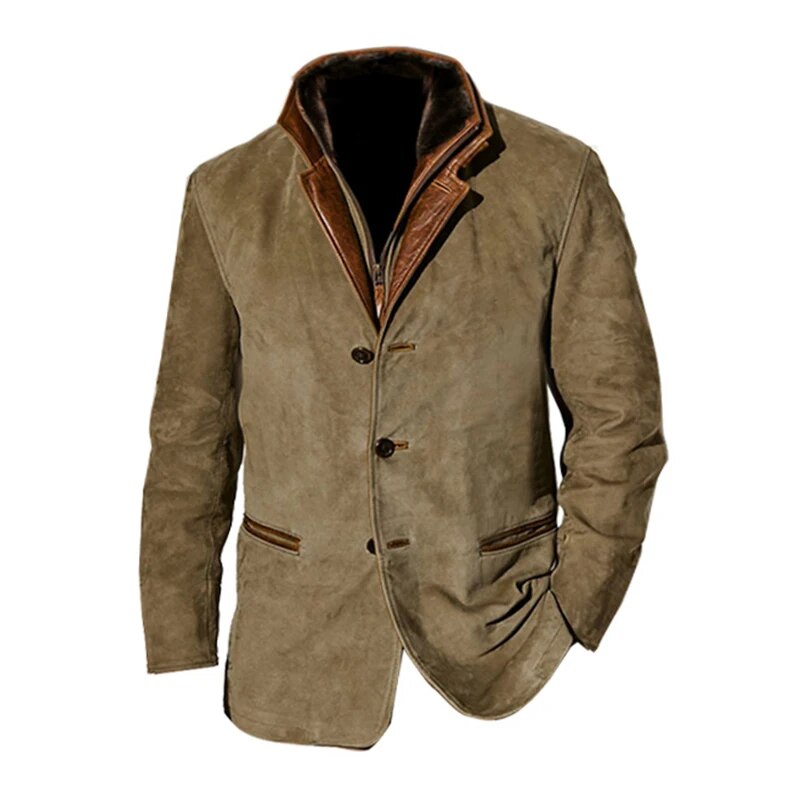 Enzo | Classic Suede Jacket