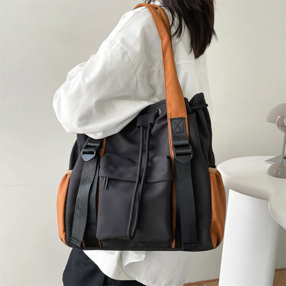 LuxeChic Multi-Pocket Tote