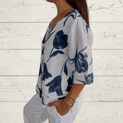 Miranda | Floral Print Blouse