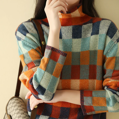 Karasi | Checkerboard Pullover