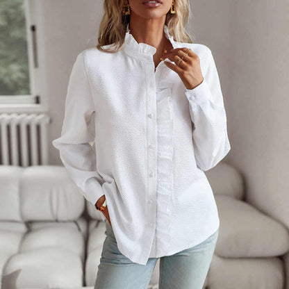 Eliza | Cascading Ruffle Top